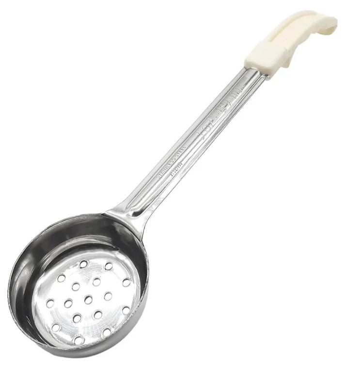 Cuchara para Servir Porciones 3 oz Beige  Perforado