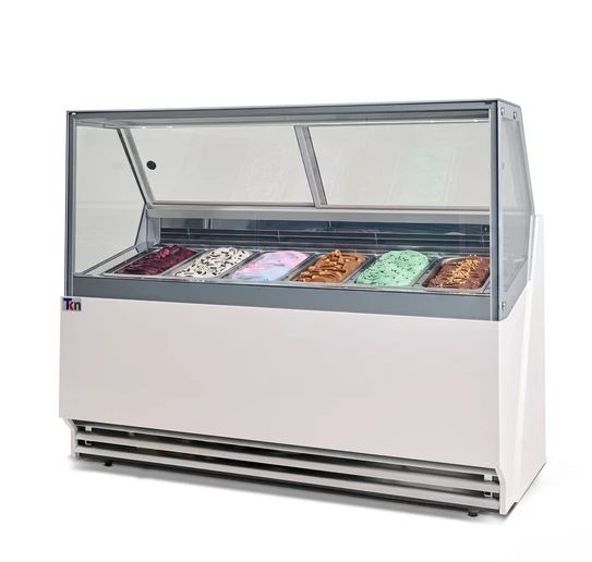 Vitrina Expositora de Gelato Teknikitchen TKN6GS