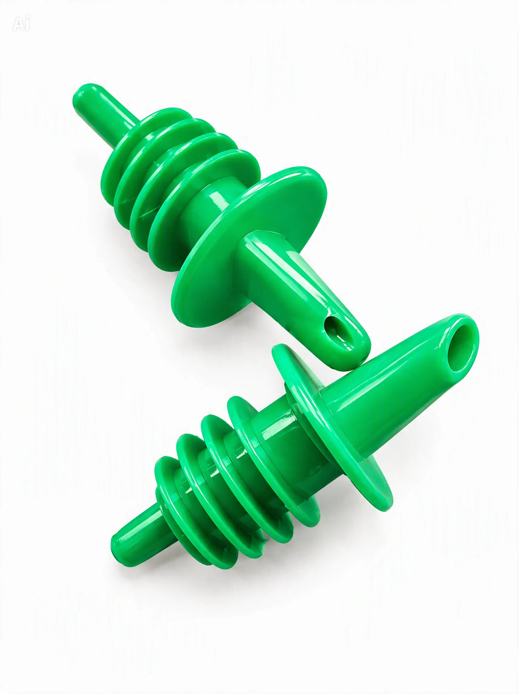 Dosificador para Botella de plástico color verde  12 piezas