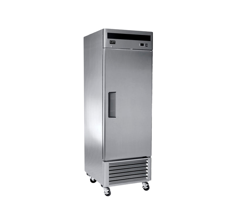 Congelador Vertical en Acero Inox 1 Puerta - 3 Parrillas CRT