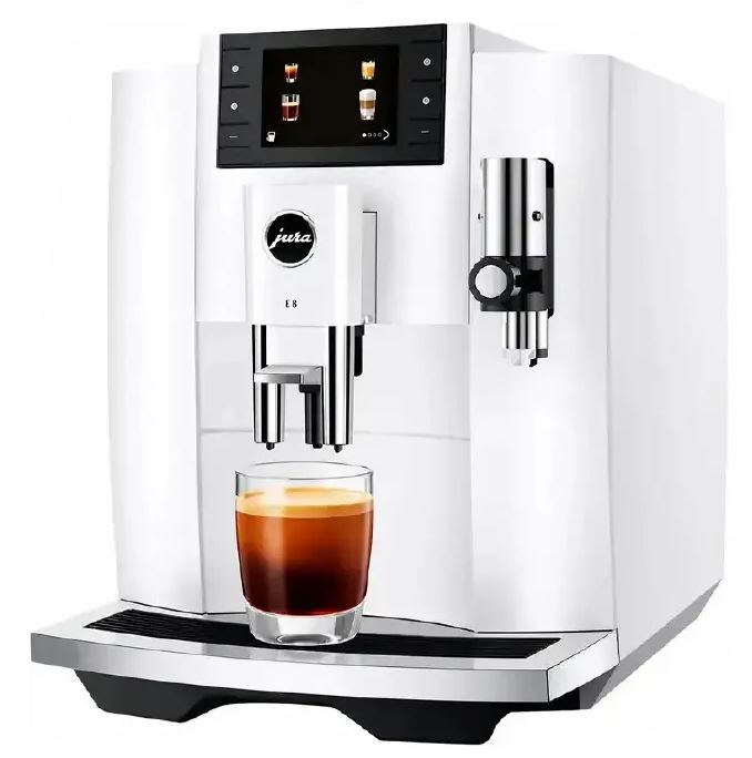 Cafetera Jura E8 Blanca - Cafetera Superautomática