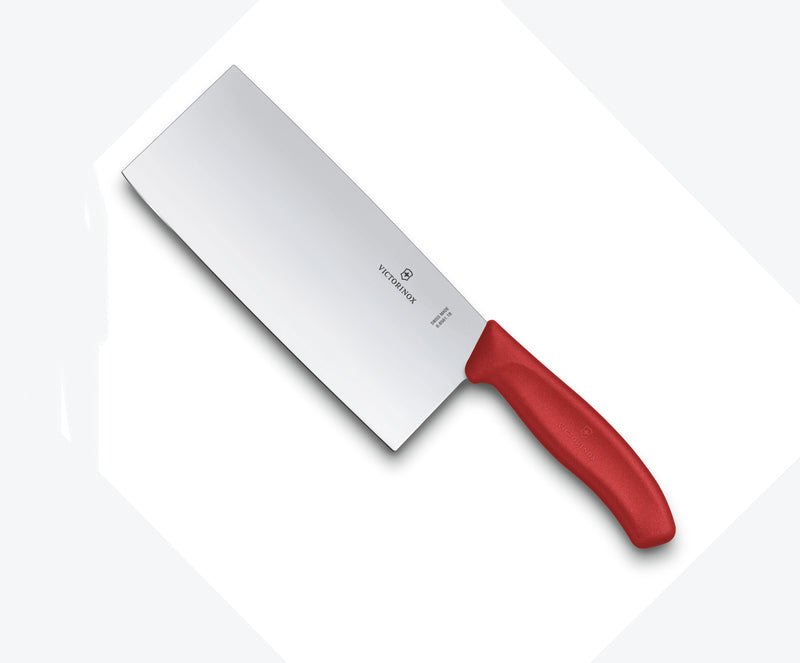 Cuchillo Chef de estilo Chino Mango Rojo Victorinox