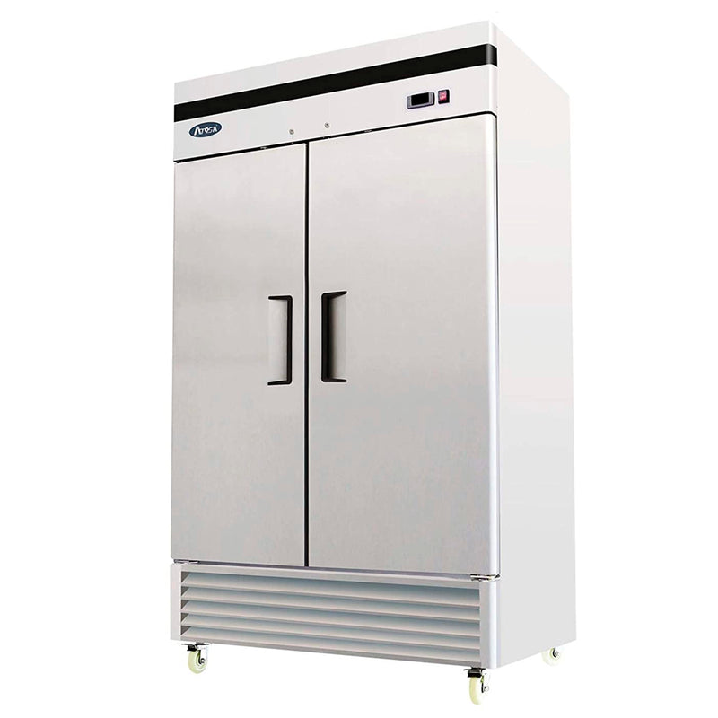 Congelador Vertical en Acero Inox 2 Puertas - 6 Parrillas MBF8507 CRT