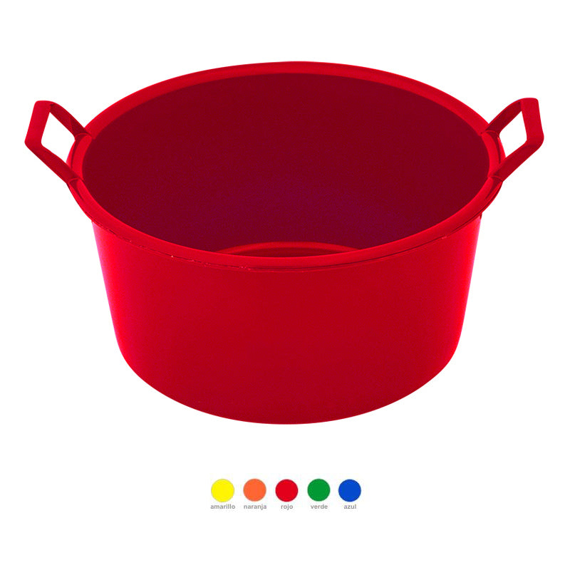 Tina de Colores Redonda de 34 lts Tcp