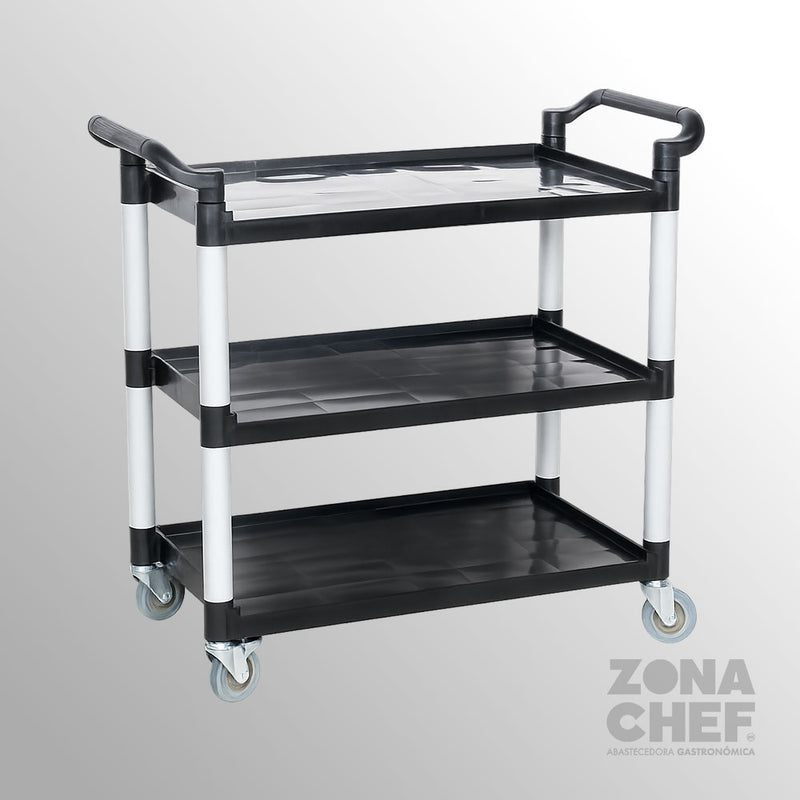 Carro de servicio c/ruedas 107x50x199 cm