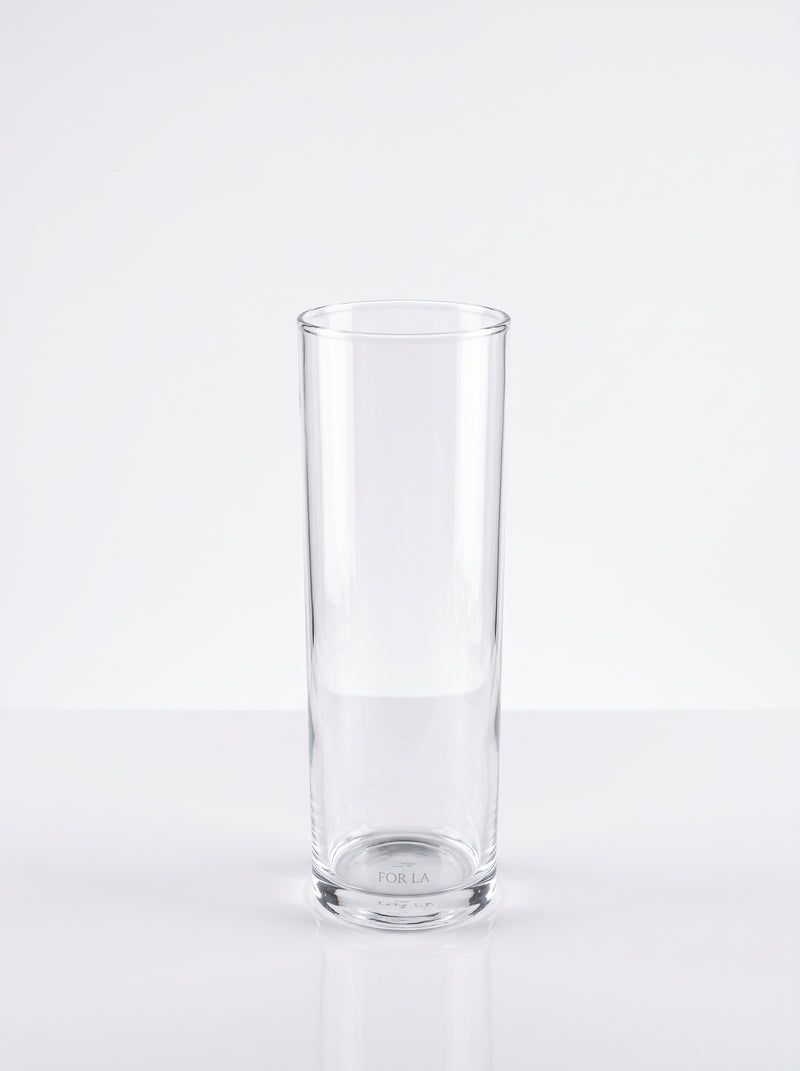Vaso Tubo Alto Templado de 400 ml caja c/24 pzas Dvto