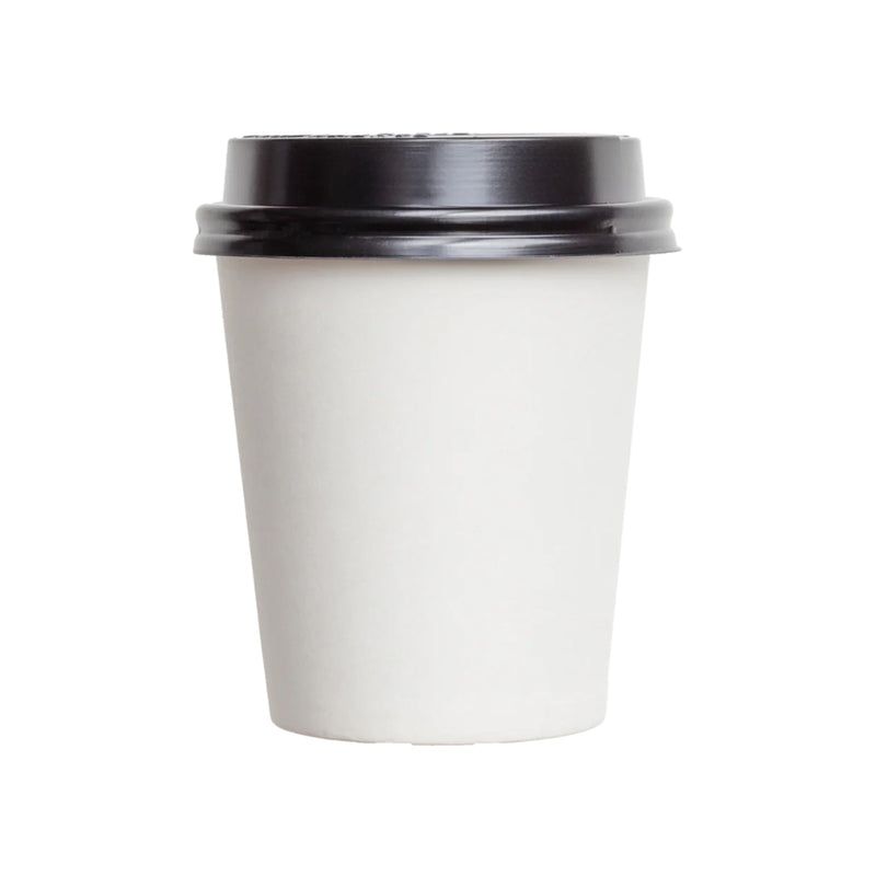 Vaso Biodegradable blanco para bebidas calientes 5 oz c/ 1,000 pzas
