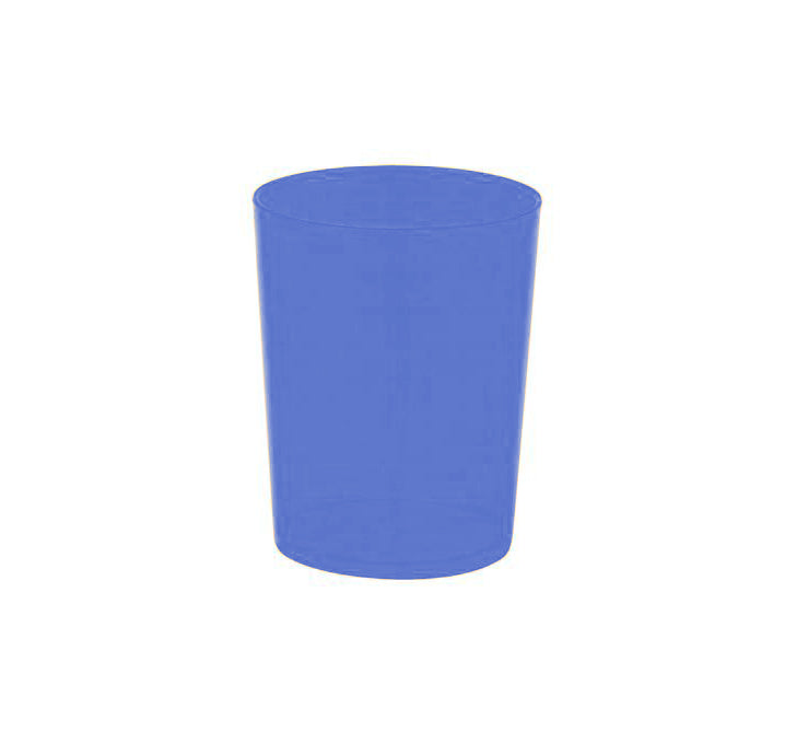 -Vasos Kinder de 8 Oz/240 ml Polipropileno de Diferentes Colores Traslucidos Tcp