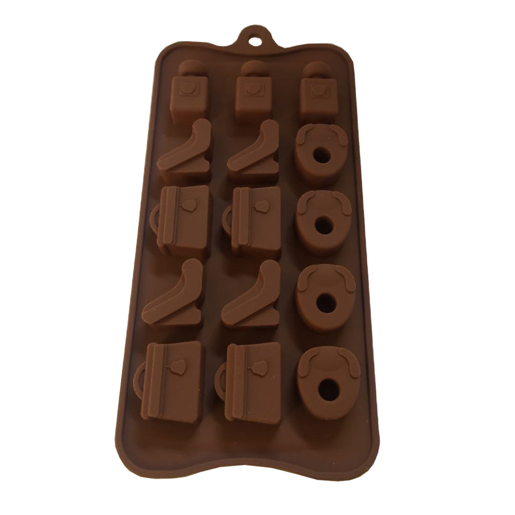 Molde de Silicon 15 Chocolates Accesorios Mujer Vct