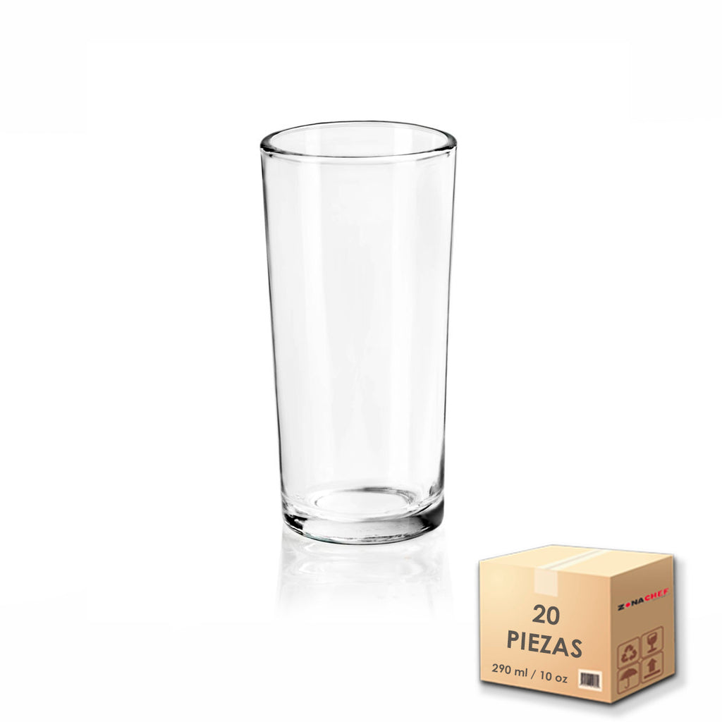 Vaso Cubero Premium Soave de 10 oz (290ml) Caja de 20 Pzas Vcl
