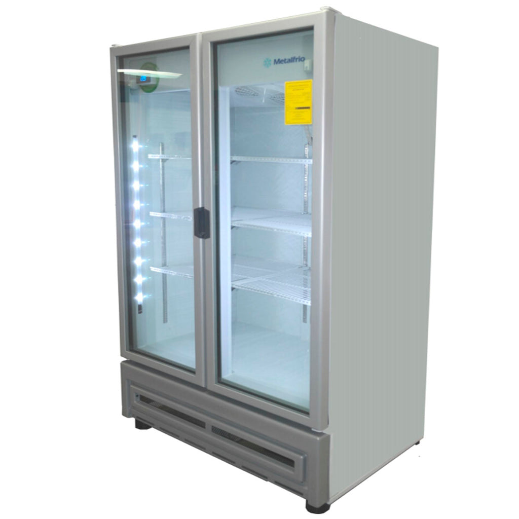 Refrigerador Vertical de 2 Puertas para Bebidas de 42.3 pies RB800 Metalfrio