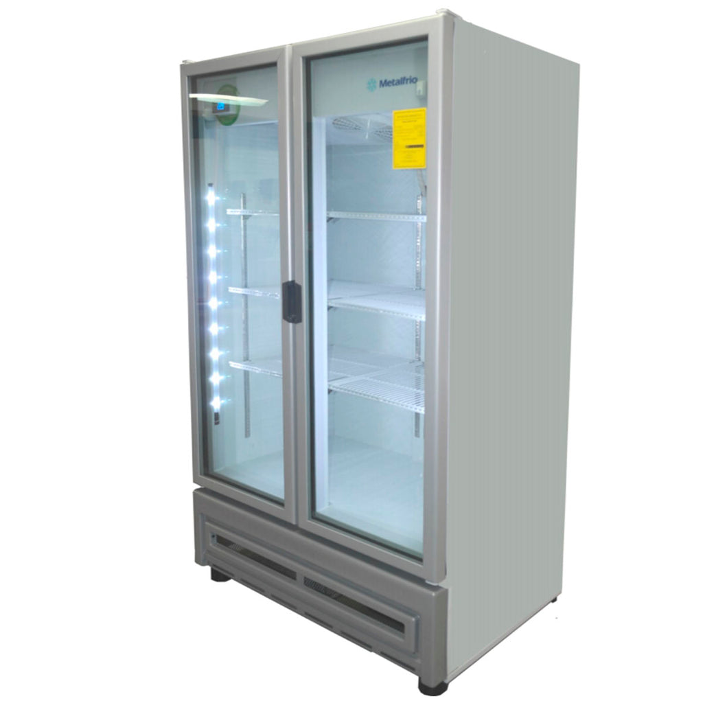 Refrigerador Vertical de 2 Puertas para Bebidas de 36.7 pies RB630 Metalfrio