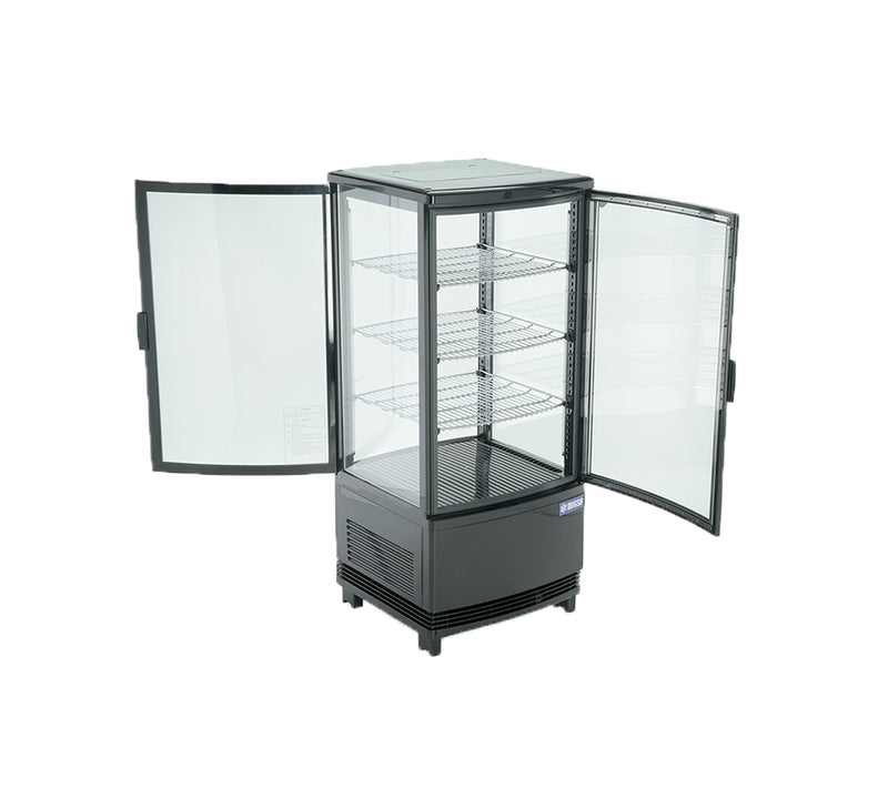 Refrigerador Mgs Panoramico 2 puertas de Cristal Curvo