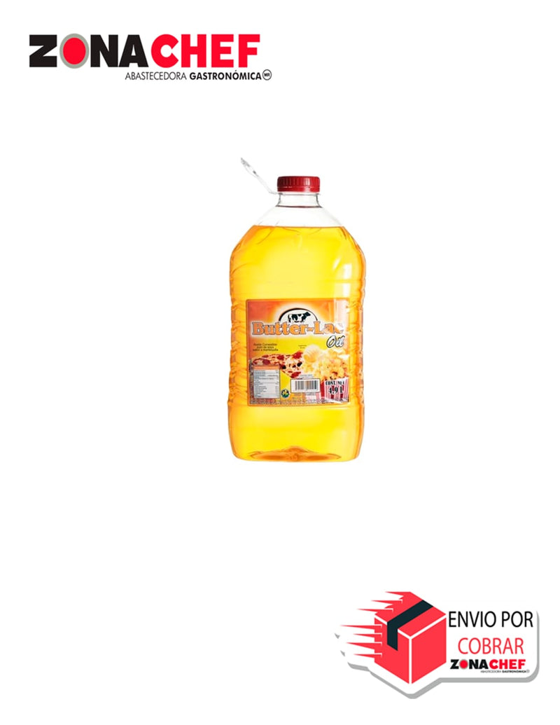 Aceite Butter Lac Oil de 4.9 lts Pyo Sabor y Aroma a Mantequilla