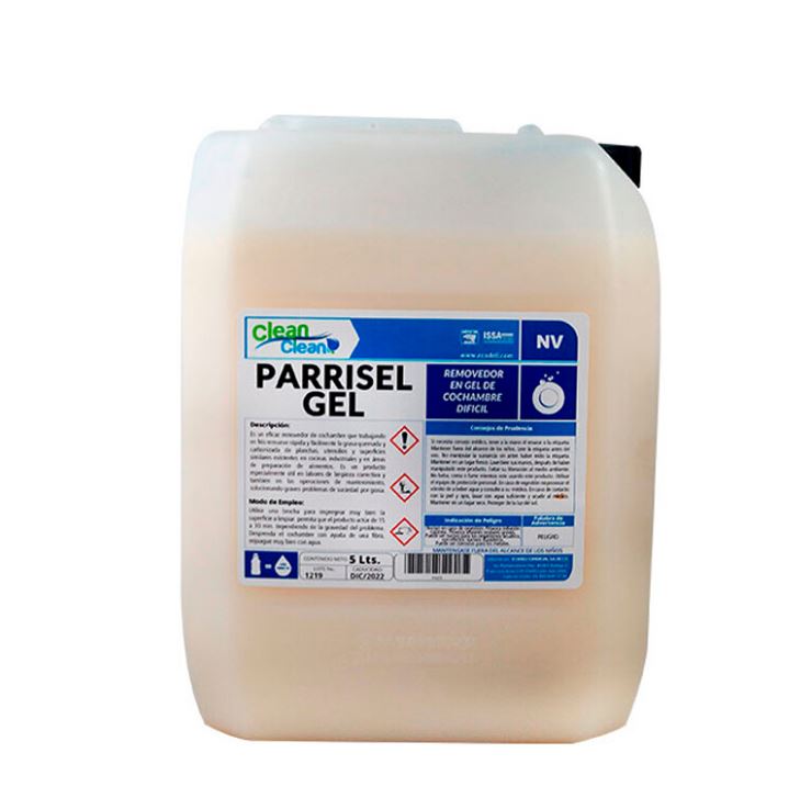 Removedor de cochambre, Parrisel gel 5 Lt