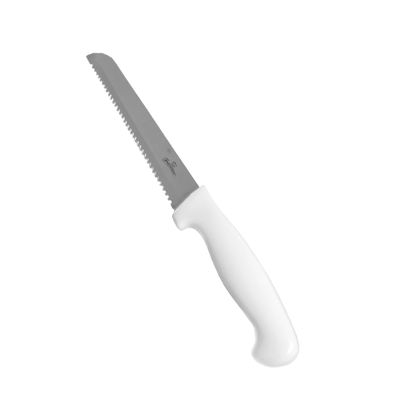 Cuchillo Profesional para Pan de 8" color Blanco Trv