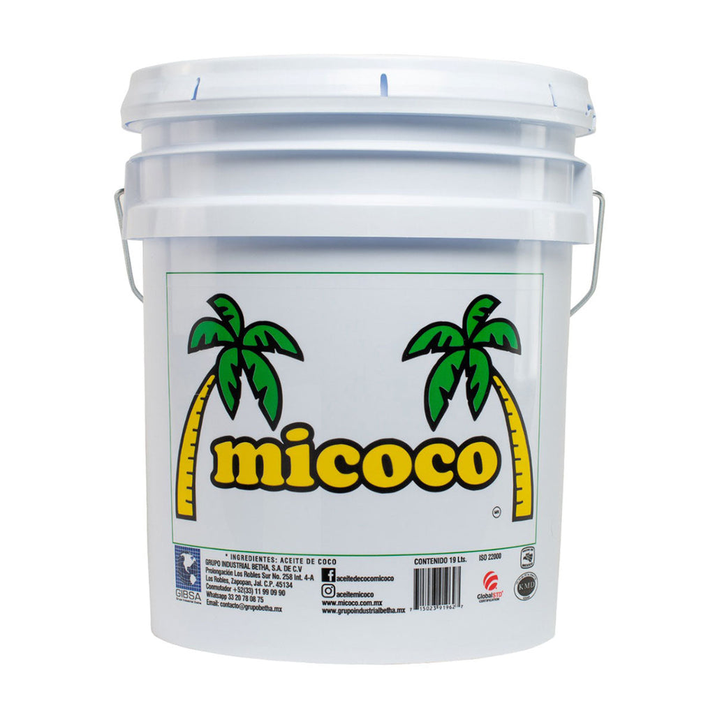 Aceite de Coco Cubeta Micoco de 17 Kg