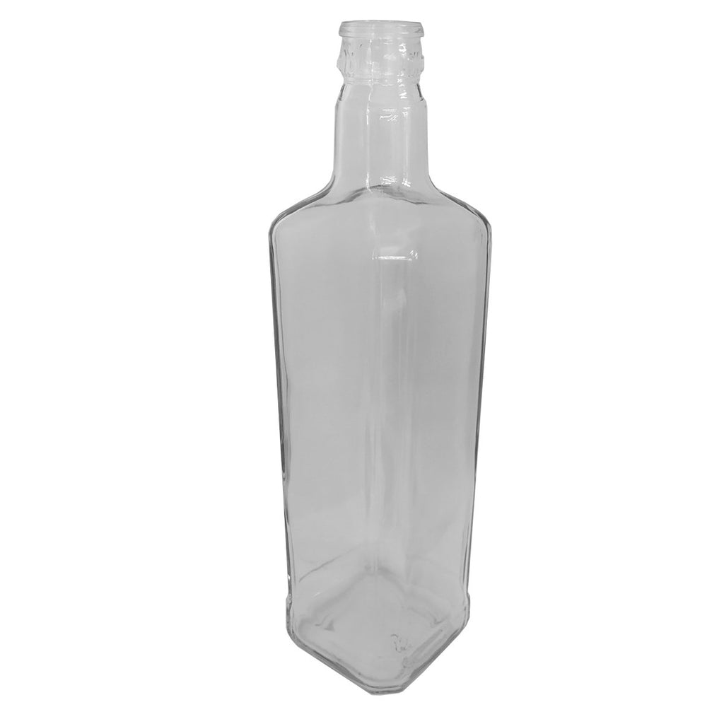 Botella Cuadrada de 250 ml Caja con 24 Piezas Lp