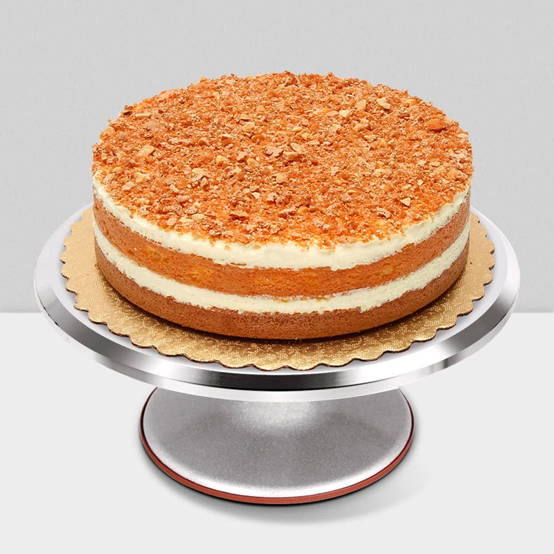  LJYT Plataforma giratoria para decoración de tartas, base  giratoria de 360°, soporte para tartas, soporte para tartas, base giratoria  de molde perezoso (color naranja, tamaño: 11.811 in - 12 pulgadas) : Hogar  y Cocina