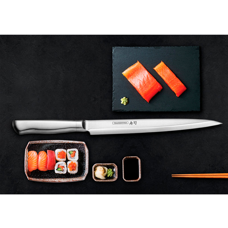 Cuchillo para Sushi de 13" NSF Yanagiba Diamond Tramontina