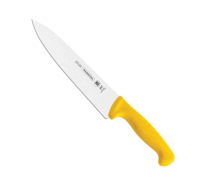 Cuchillo Chef Tramontina de 8" Amarillo