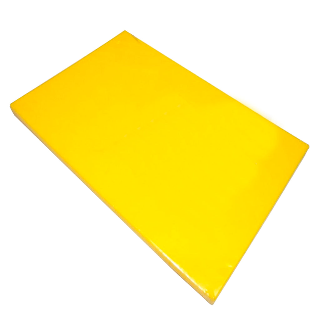 Tabla Placa de Corte 45x30x1.8cm Amarilla Trv