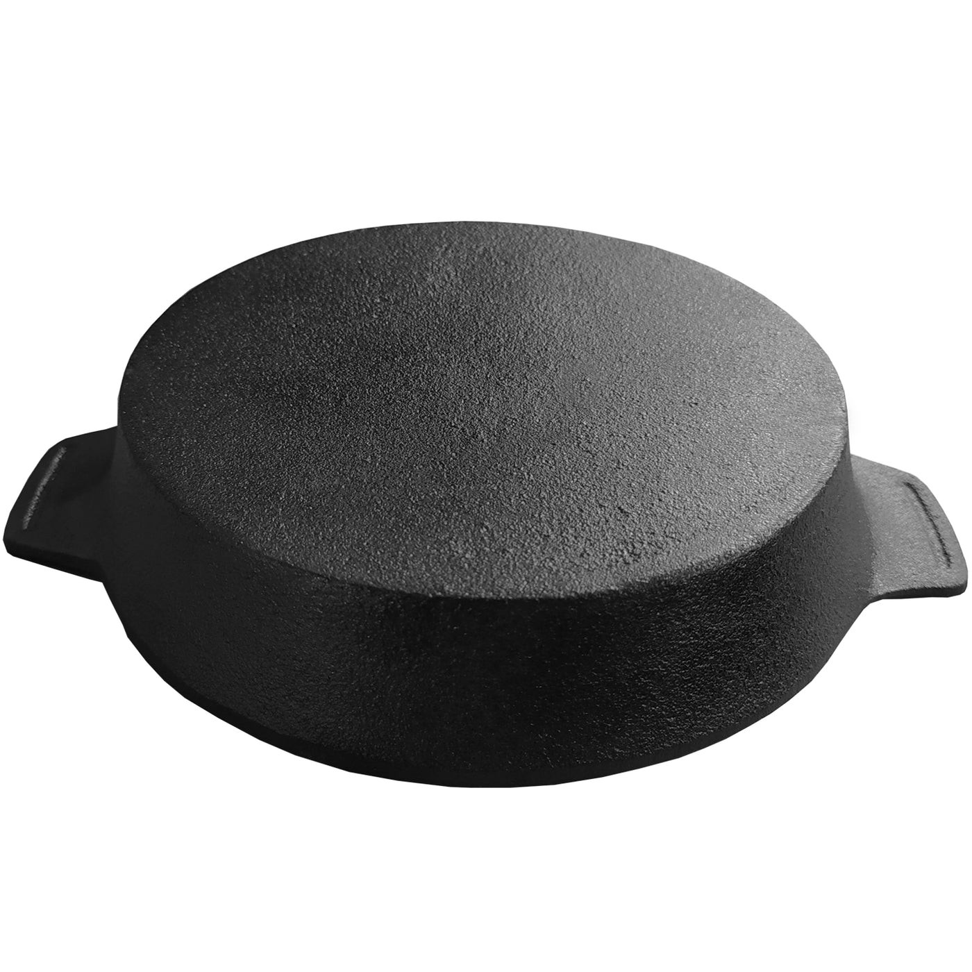 Estufa de carbón de hierro fundido, sartén de hierro fundido puro